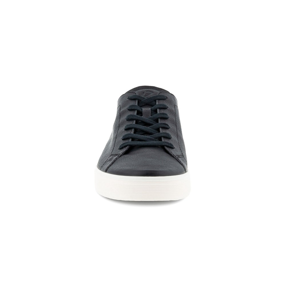 ECCO Mens Sneakers Black - Street Tray Laced - LNY-086927